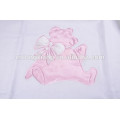 Elegant Baby Blanket Wide Woven 80 * 100CM в белом цветном хлопчатобумажном одеяле